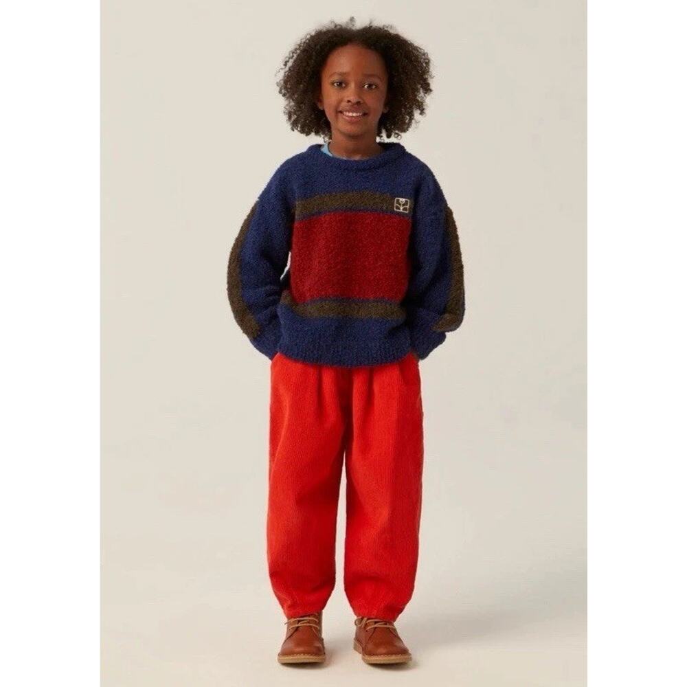 the campamento Red Band Jumper Oversized Sweater Unisex Kids Sz 5-6 NWT $98
